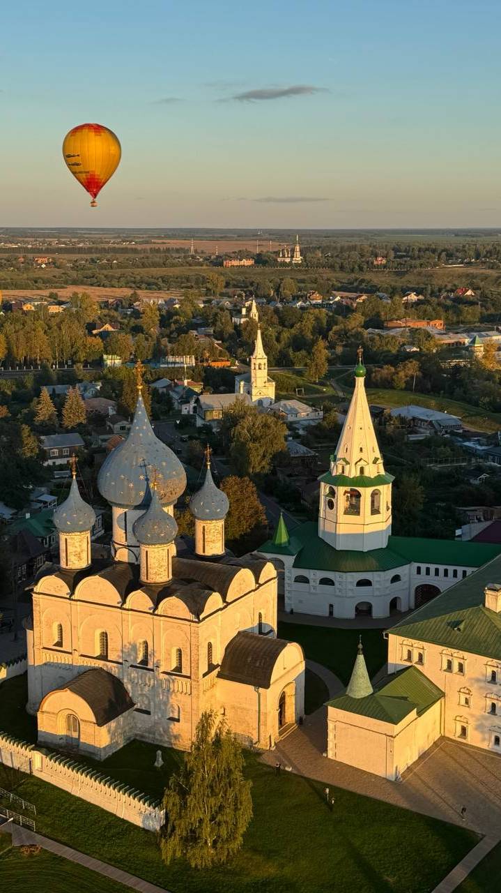 Суздаль 2025: 9-й фестиваль воздухоплавания 