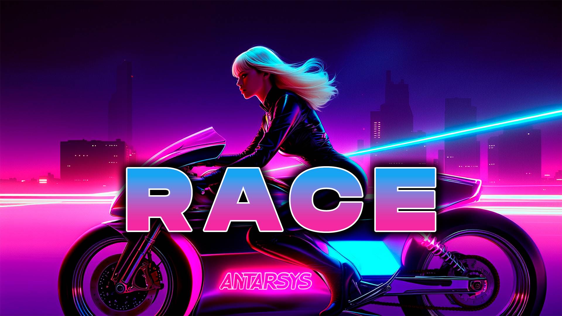 RACE (Synthwave, Retrowave, Cyberpunk, Outrun, Mix)