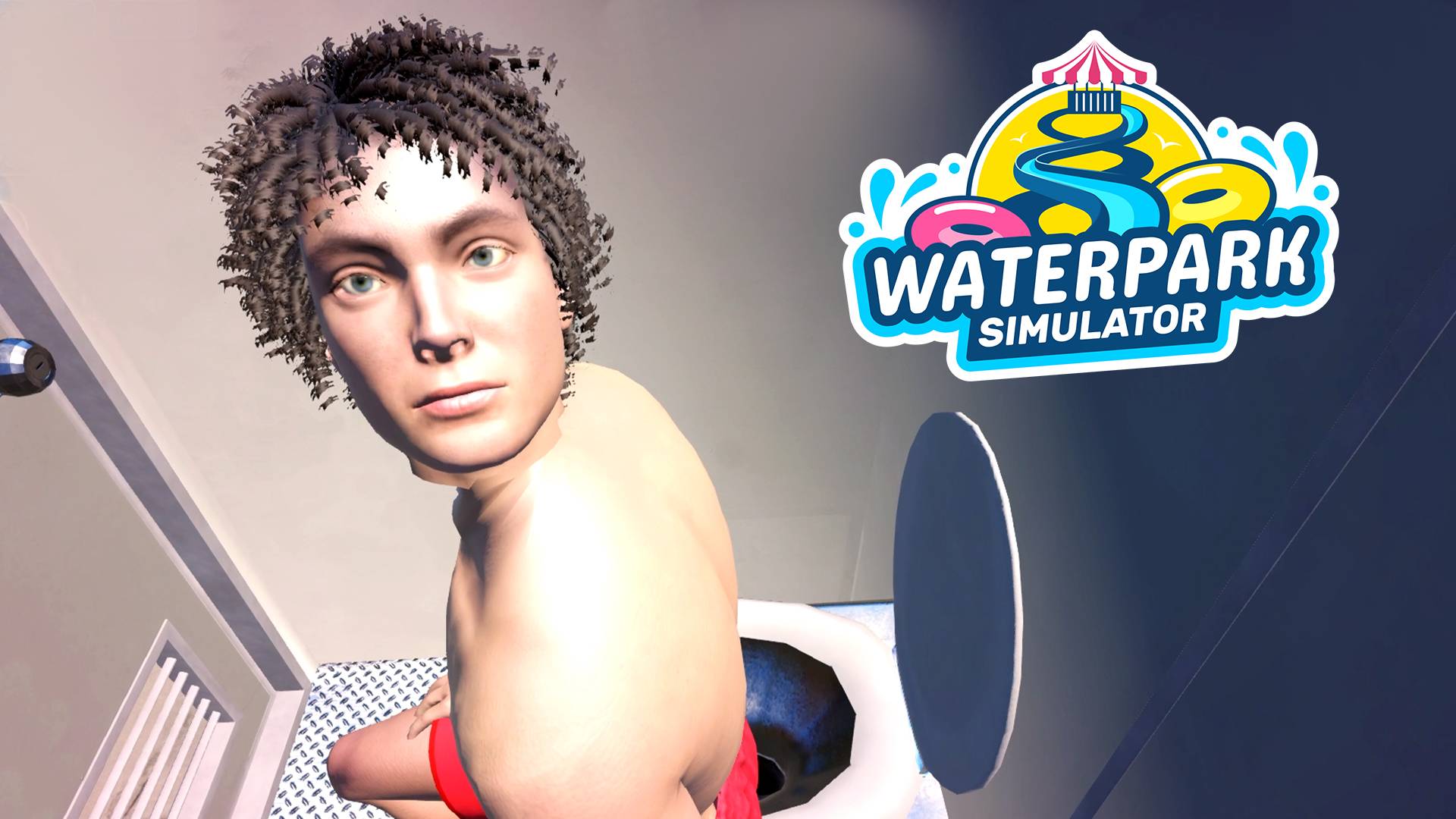 Новые уборные - Waterpark Simulator #5 Прохождение