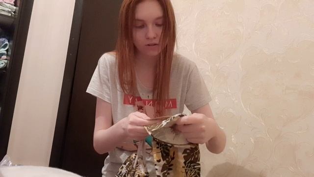 Распаковка теплой одежды  и обуви на осень .