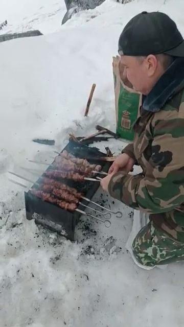 Где это мы жарим шашлык?