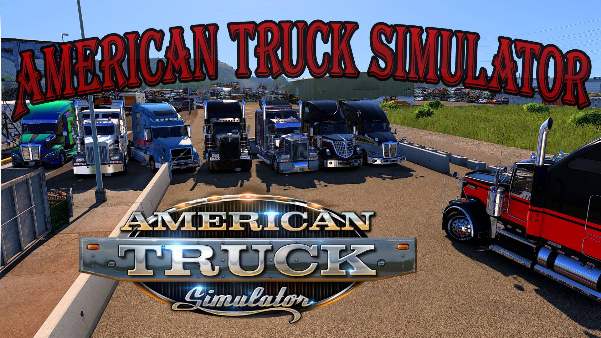 🔴American Truck Simulator. \\ Колесим по Штатам // ➤ || Музыка для настроения ||.
