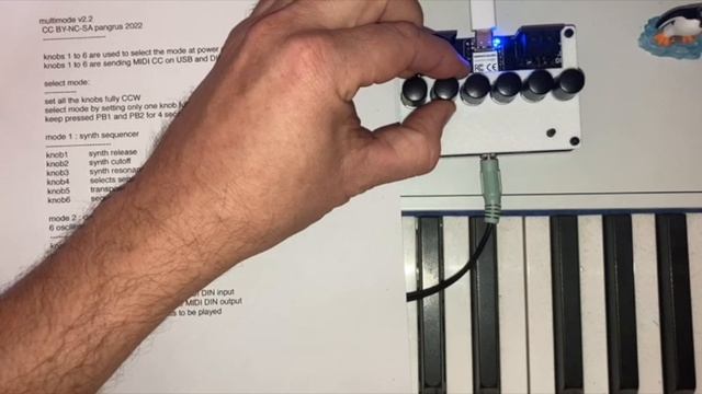 Самодельный Midi контроллер и дрон бокс MULTI MIDI Drone