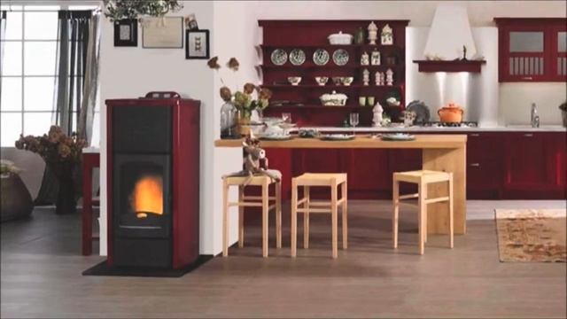 Пеллетные камины LAMINOХ (Италия). Дизайн и комфорт.