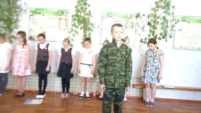 Сценка ко дню победы