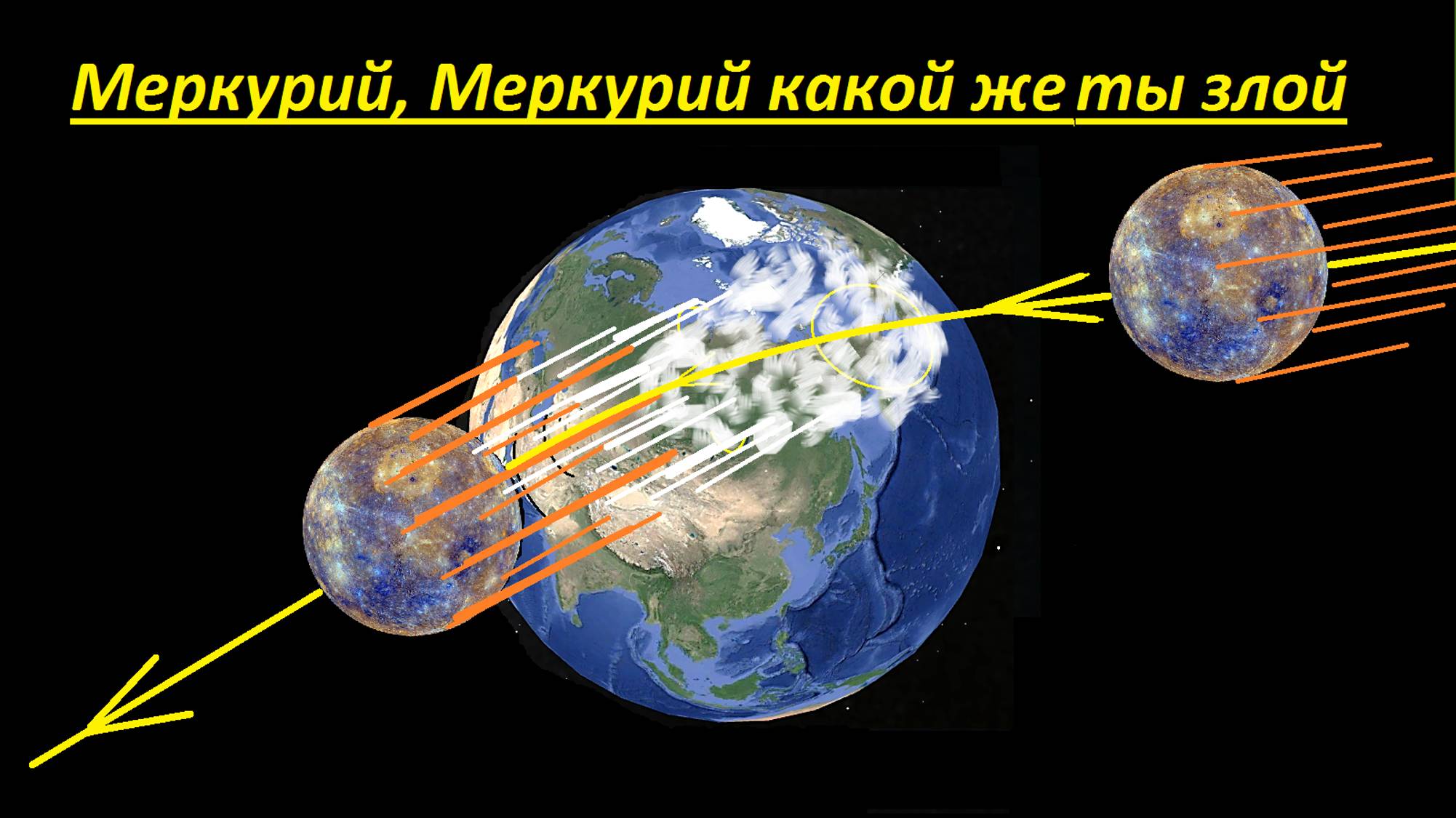 Меркурий, Меркурий какой же ты злой