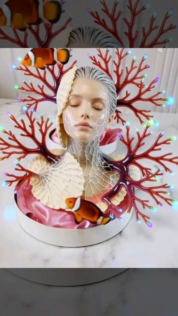 Муссовые пирожные и кораллы
