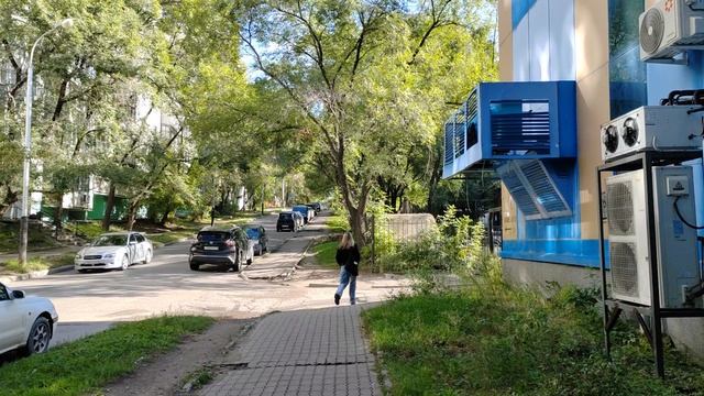 470. Хабаровск. Сквер Семьи, Любви и Верности. - Железнодорожный Вокзал. 09.09.25.