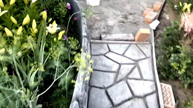 Дорожки в саду своими руками