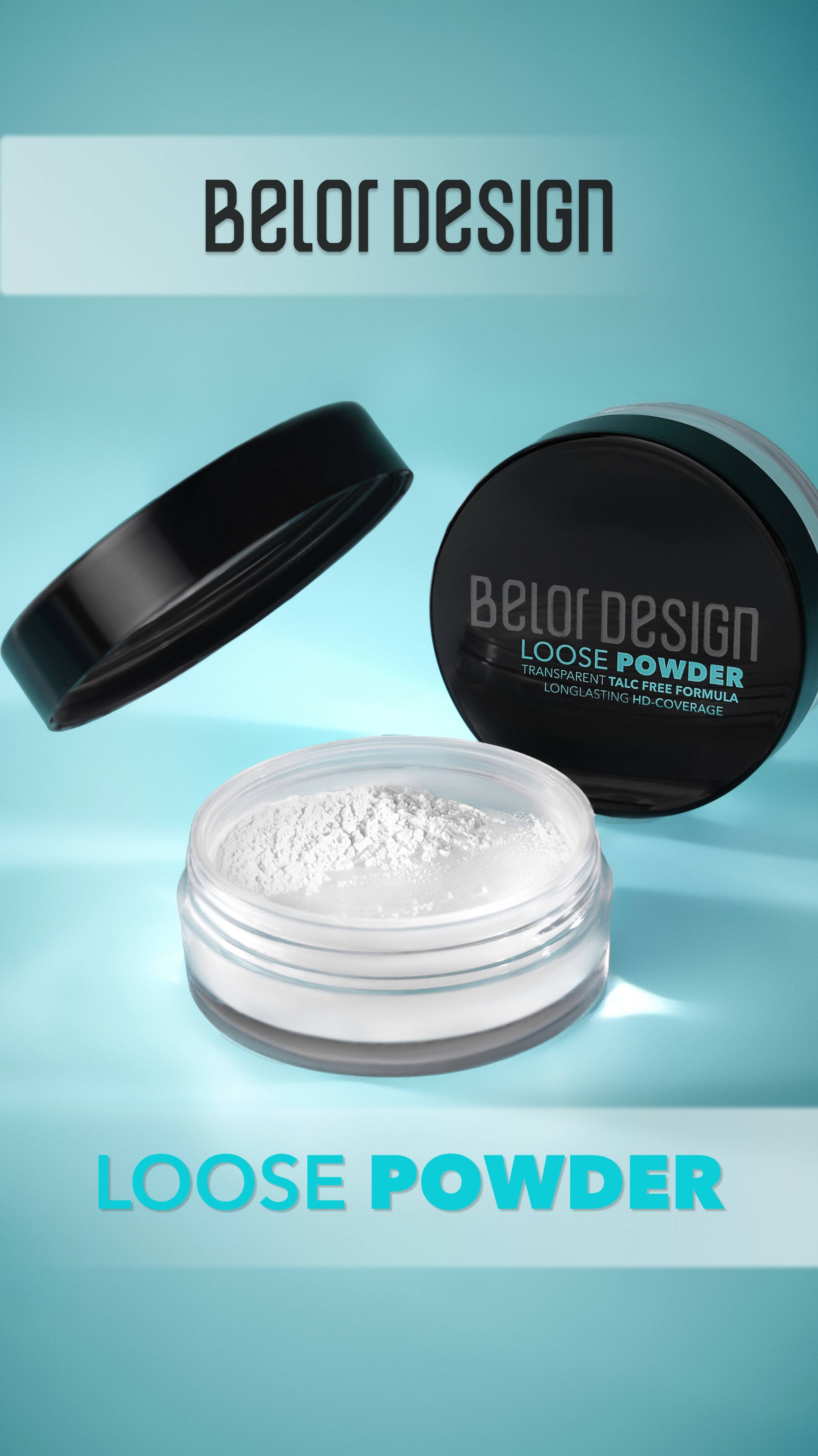 РАССЫПЧАТАЯ ПУДРА ДЛЯ ЛИЦА от BELOR DESIGN