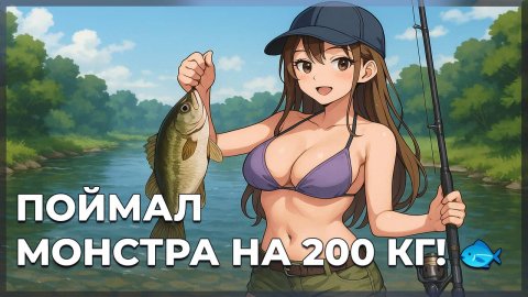 😱 Огромный монстр на крючке! Я еле вытащил ЭТО в Professional Fishing 2