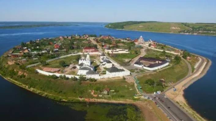 Свияжск. Старинный русский город в Татарстане.