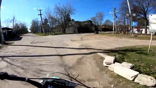 Жёсткая бричка Motoland TCX 125 обзор питбайка