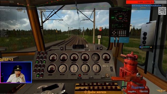 ZDSimulator [ Праздничный МП в День железнодорожника, Вековка-Сергач ] 04.04.2024 14:00мск.
