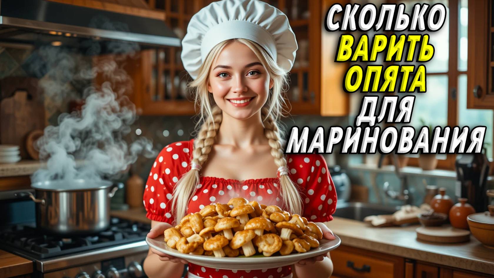 Сколько варить опята для маринования