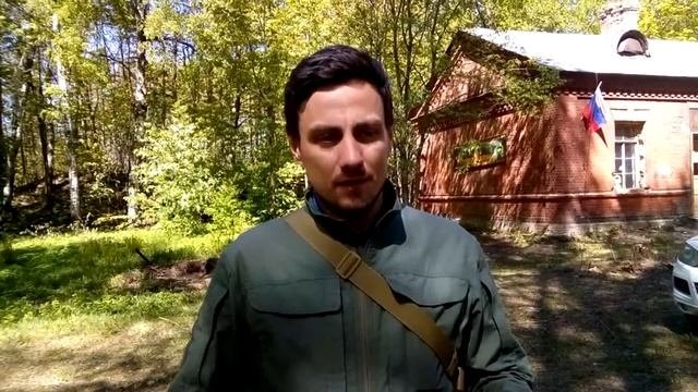 Высадка кедров в Кронштадте.