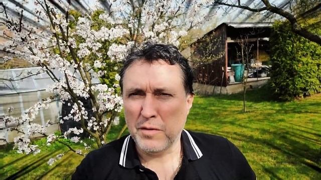 Весна начинается и даже в чешской деревне много работ