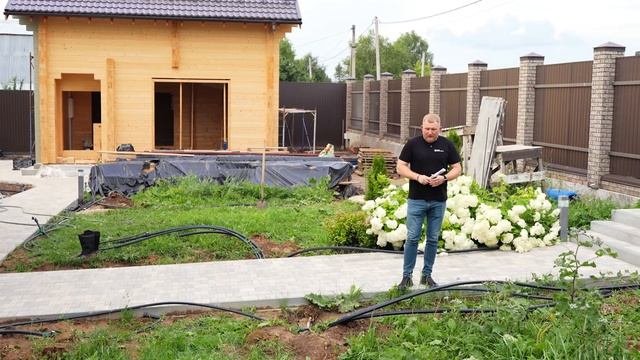 АВТОПОЛИВ ГАЗОНА! Как сделать своими руками? Проект, м?