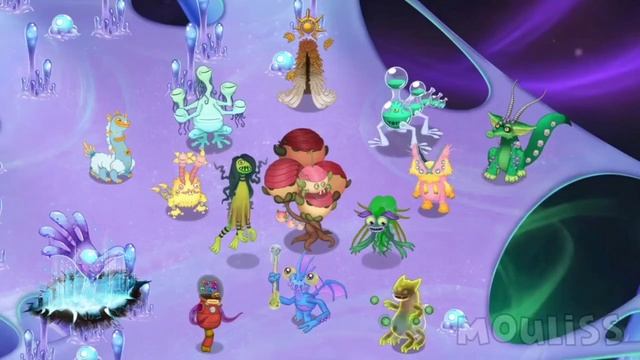 анимации редких эфирников на островках