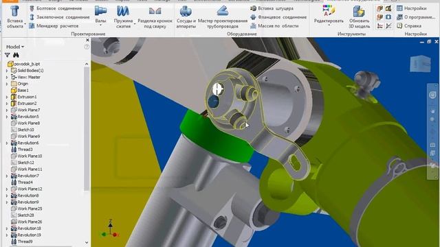 Создание и редактирование трубопроводов в MCS 3D