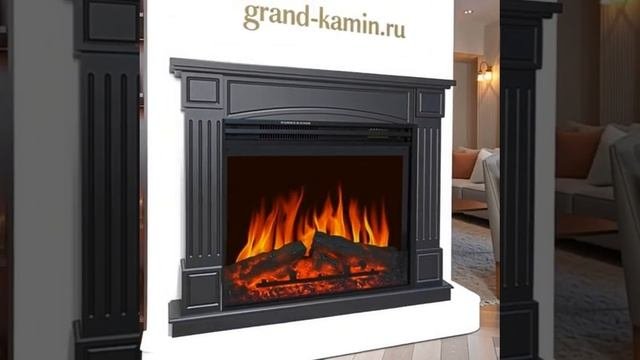 #ЭлектрическийКамин #УютныйДом Элегантный электрический камин Porto 30U: идеальный уют в вашем доме