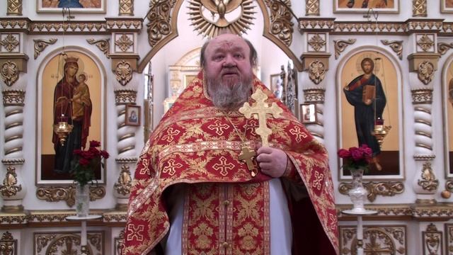 11.09.2025 г. Проповедь протоиерея Сергия Чибисова  Свято-Митрофановский храм село Верхний Мамон.