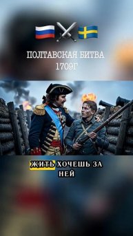 Полтавская битва 1709 года