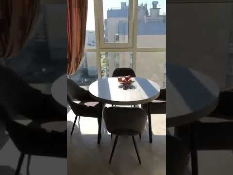 Круглый стол из дуба с серой тонировкой Folkman D1000300 мм