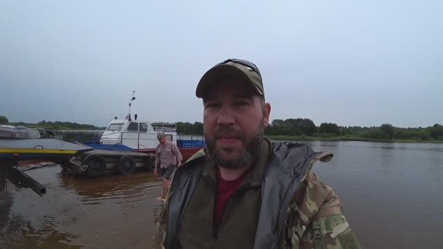 Первый день на Воже: Разгрузка, покос и первые самоловки! | Рыбалка на 6 дней