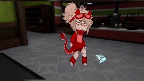 мир денди гача. Рил: взял бандаж когда у Хиллера 1 хп