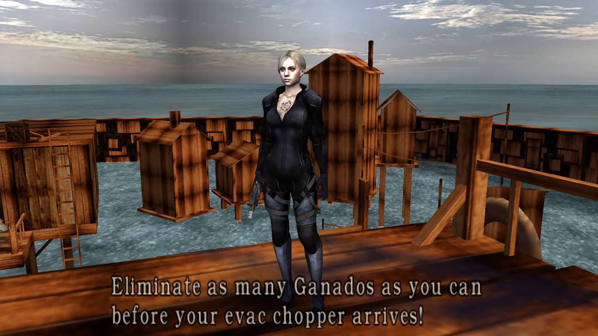 Resident evil 4 mercenaries  Ада водный мир