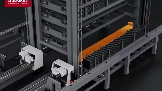 Автоматическая подача труб на лазерный труборез: беспрерывное производство без лишних затрат