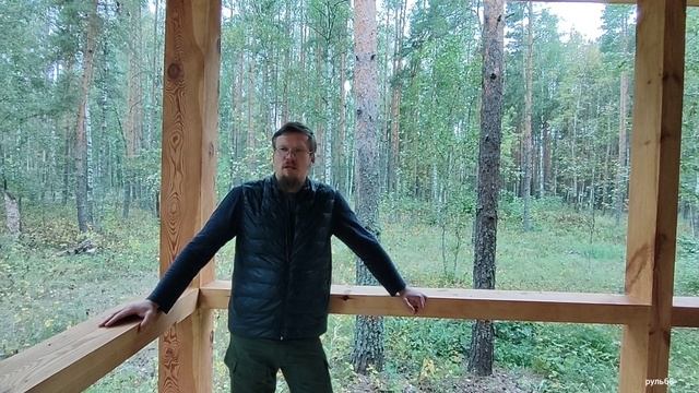 старый немецкий Фахверк на берегу реки Цна 👍 Строительство Тамбовская область