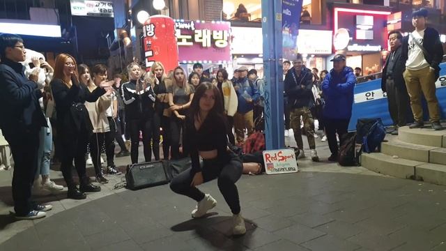 MILAJOY LAST PERFORM 2019  Hyuna - Lip&Hip | Seoul Hongdae 홍대버스킹