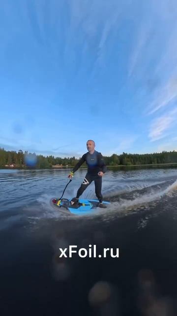 Вечерний антистресс на xFoil : как мы заряжаемся на воде после работы 