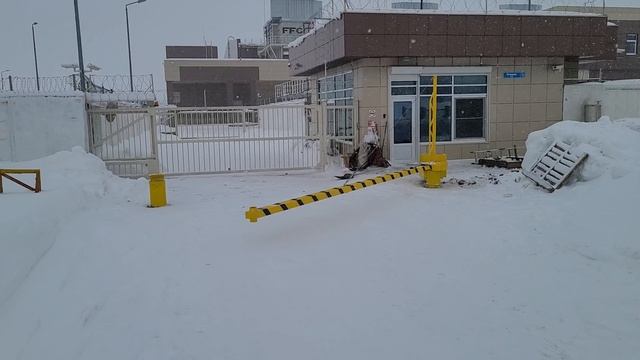 Противотаранный шлагбаум УНИАР ШР-ЭМ