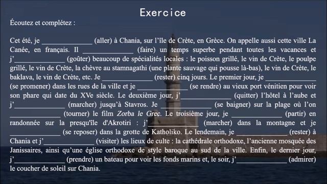 Raconter Ses Vacances A2 Passé Composé
