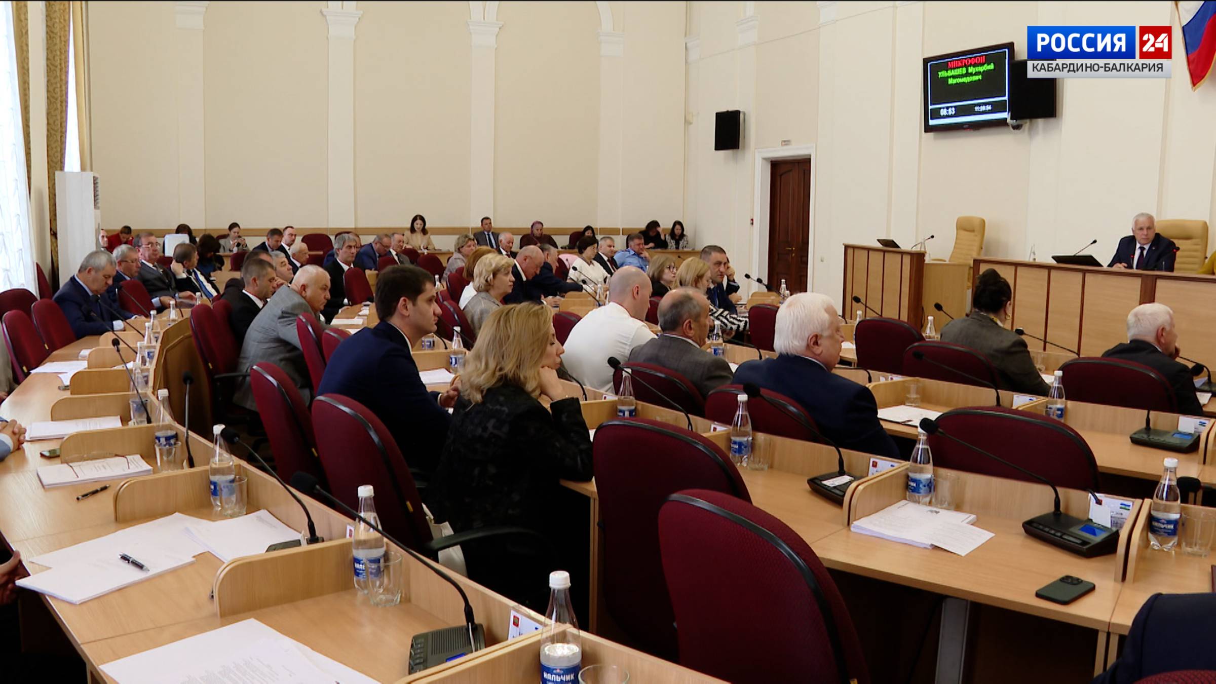 Первое заседание Парламента КБР посвятили социальным инициативам