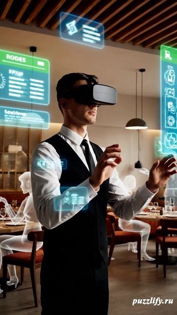 VR-тренировка официантов: как поднять средний чек за один вечер