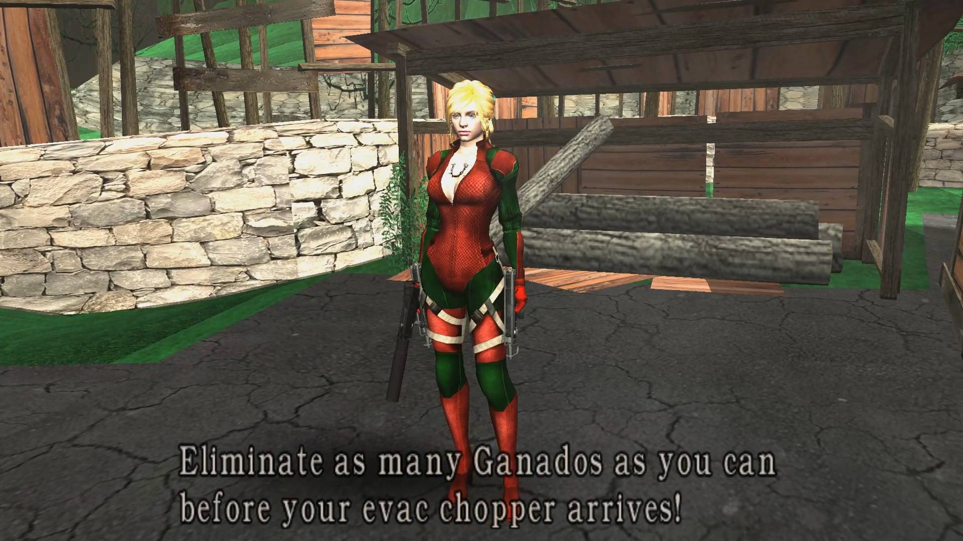 Resident evil 4 mercenaries  Ханк деревня
