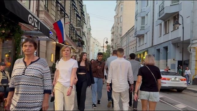 Россия 2025  невероятные сцены Москвы. Вечерняя прогулка по столице