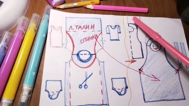 хозяйке 🏡(хозяину)на заметку 😉 быстро-фартук за 5 минут👌✌️👍😉👚