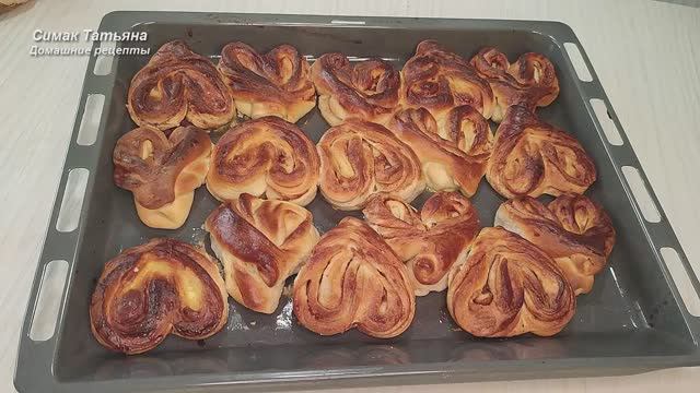 Плюшки с сахаром