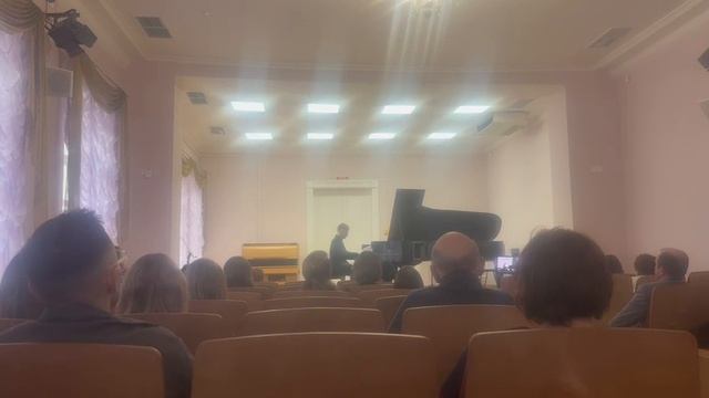 Концерт УГК им. М.П.Мусоргского, Н.Капустин Токкатина, исполняет Сохранный Георгий