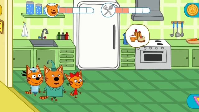 три кота|финансы|у папы на работе