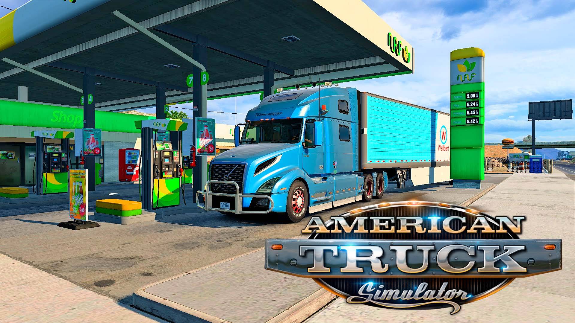 🔴American Truck Simulator. \\ Колесим по Штатам // ➤ || Музыка для настроения ||.