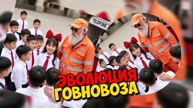 Большой Коричневый Детский Хор х Эволюция Говновоза - когда мои друзья со мной, #говновоз Петрович