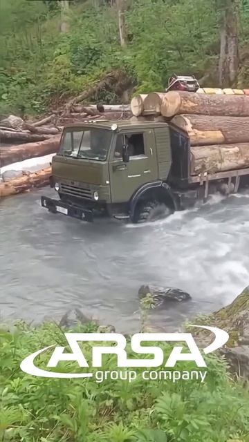 Камаз в естественно среде