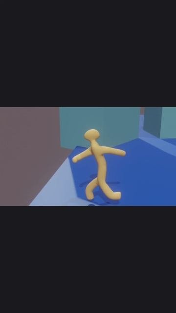 Моя первая анимация бега в Blender 3D