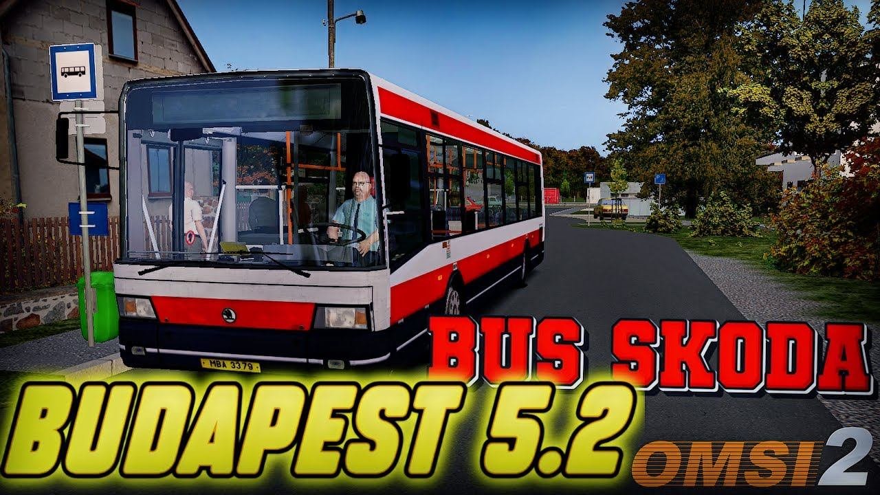 omsi2  MAP Budapest V5.2  Маршрут 98E  Škoda